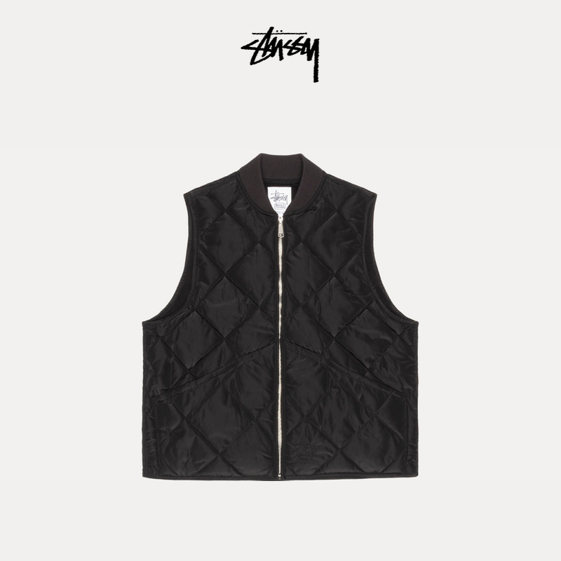 Stussy Trendy Solid Color Vest, Same Style for Men and Women