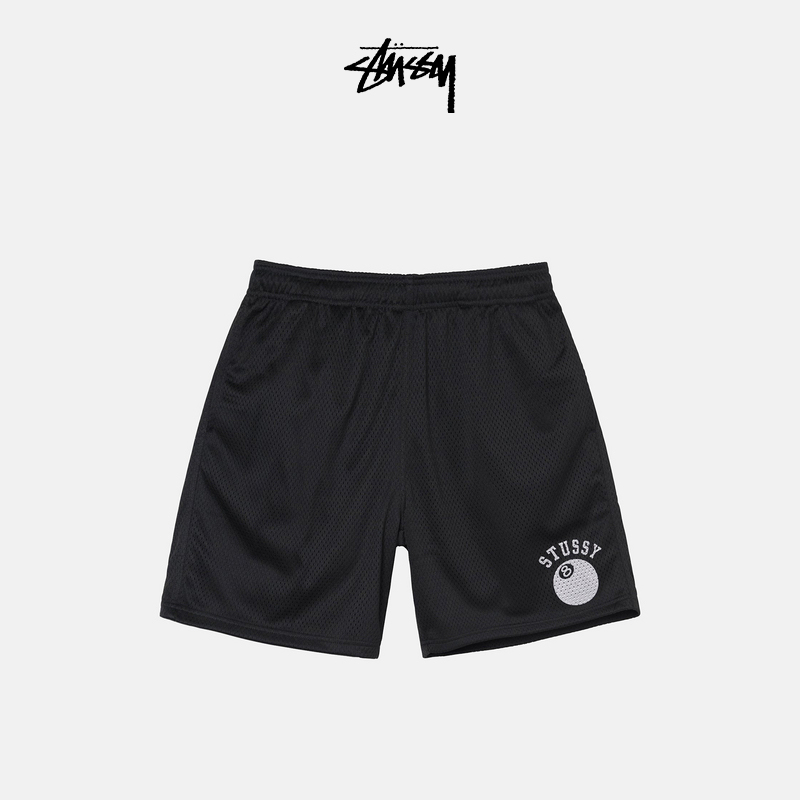 Stussy Trendy Number Eight Ball Classic Logo Casual Shorts Autumn Unisex Style