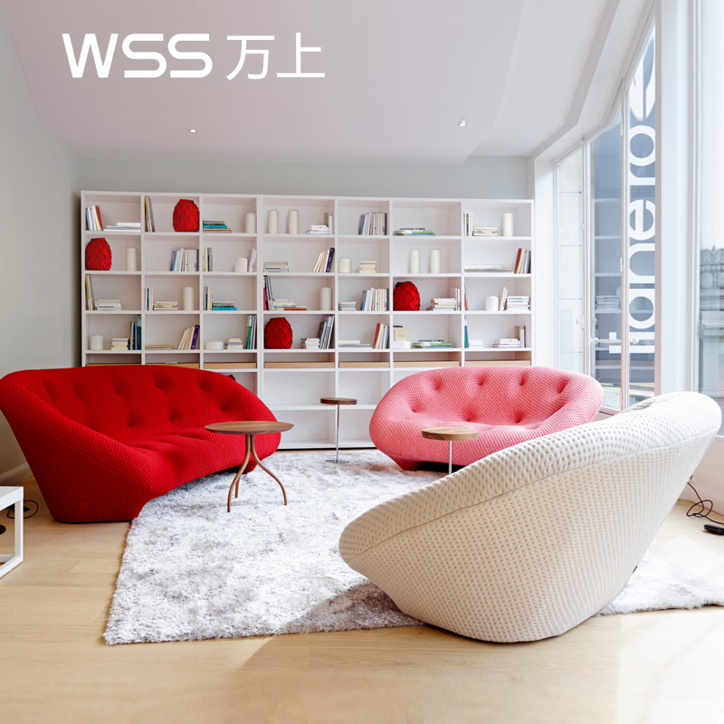 Designer sofa freehand space minimalist ins sofa designer sofa creative sand publishing art sofa design