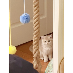 Tongtian Hemp Rope Climbing Toy Cat Climbing Frame Funny Cat Artifact Wall Cat Can Be Grinded and Bite Cute Cat High-End