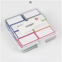 Blank Blackboard Sticker to write English word repeatable writing card stickup small sign magnetic sign hint sign