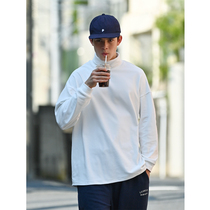 CountryMoment 21FW Japanese fleece high collar long sleeve T-shirt with autumn and winter pullover base shirt men