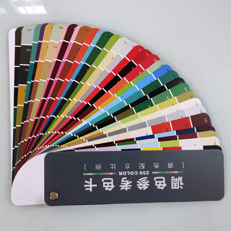 Color card formula ratio furniture leather clothing leather powder paint color paste spray paint manual color formula ink