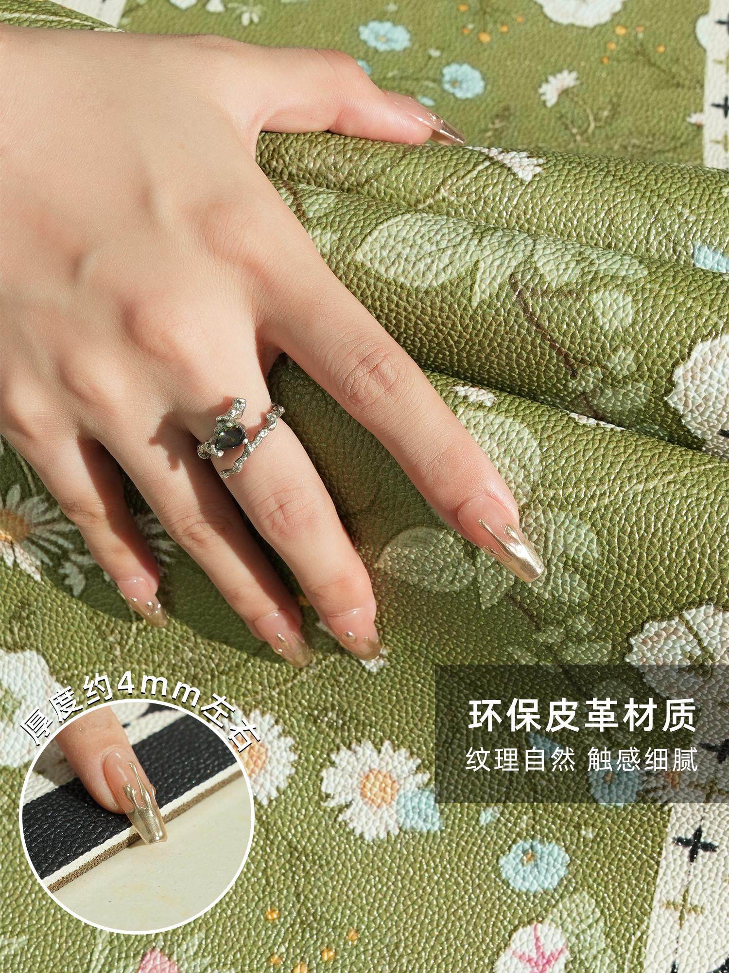 Washing Machine Cover Protective Pad Leather Drum Cover Pad Countertop Sun Protection Waterproof Dustproof Cover Refrigerator Bedside Table Mat