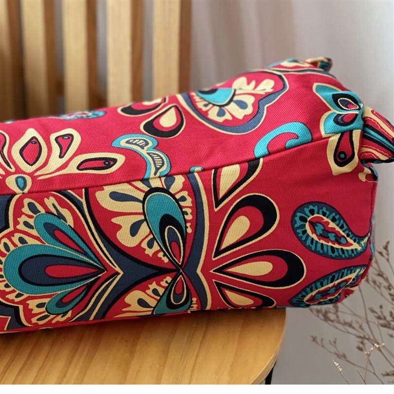 Tiger Pillow Buckwheat Shell Health Care Cervical Spine Pillow Tiger Head Pillow Removable and Washable Old Coarse Cloth Canvas Large Adult Spring and Summer