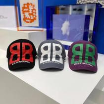 Double B Graffiti printed letter baseball cap GAO quality Correct letter lovers Casual Paris Shade Duck Tongue Cap