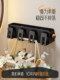 FINECHI medieval style toothbrush storage rack wall-mounted punch-free mouthwash cup bathroom tooth cup storage rack