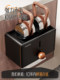 Finechi Vintage-Style Bathroom Toilet Paper Holder Tissue Box Roll Paper Toilet Paper Storage Rack Roll Paper Box