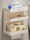 FINECHI bathroom toilet paper waterproof no punch toilet tissue box toilet paper toilet paper box storage rack