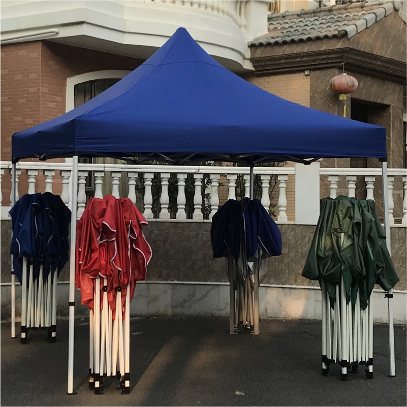 Outdoor Advertising Tent Umbrella Print Character Reinforcement Folding Extension Pendulum Earth showdown Quartet Four-foot large umbrella On-board Tent