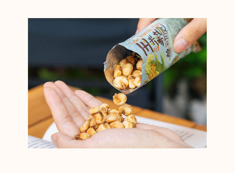 【中国直邮】 茶颜悦色 玉米粒总动员海盐素烧玉米片 玉米粒 50g*3袋
