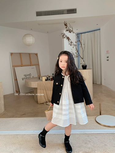 Осенняя куртка, популярно в интернете, в стиле Шанель, изысканный стиль