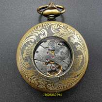 Old-fashioned Hair Yang Beauty Table Flip Table West Pure Bronze Vintage Huai Tulbar Machinery