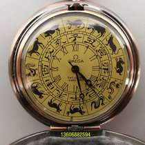 Old-fashioned machine hollowed-out 18-meter manual upper ancient Dont make 82-year mechanical clock