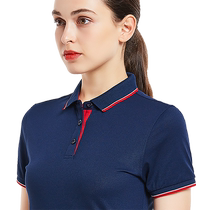 Work clothes custom t-shirt polo shirt short-sleeved work clothes team building cultural advertising shirt diy party class uniform custom logo