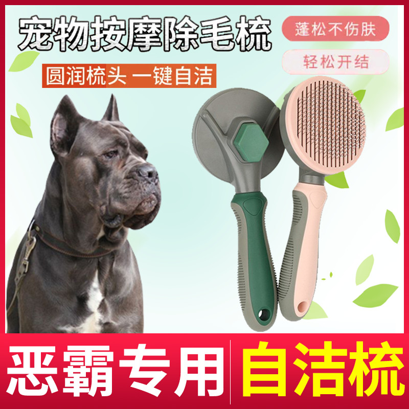 The bully special needle comb to the dog combed comb to float the fur large canine supplies pet deities remove the hair cleaning
