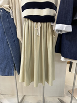 acme2023 Spring Han Feng Fair and Pure High Waist Dress A - Body skirt