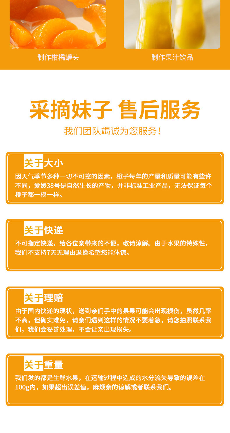 长河源 不知火丑橘 净重8斤 图6