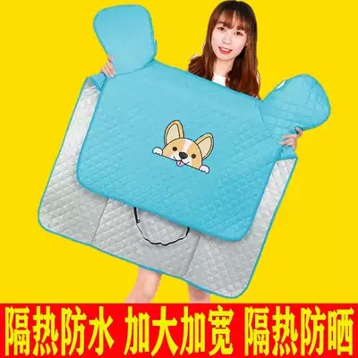 Battery electric car windshield Summer thin sunscreen cover rainproof waterproof motorcycle four seasons windproof sunshade windshield