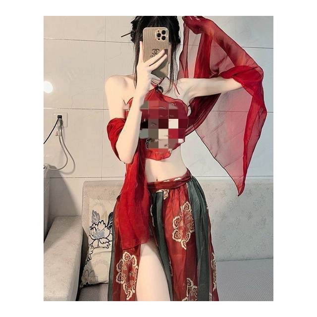 Sexy Hanfu Pajamas ຕັ້ງໄຂມັນ mm Palace Super Fairy Lace Costume ຄູ່ຜົວເມຍ Sexy ແບບບູຮານຍິງ Nightgown ເຄື່ອງນຸ່ງວັດຖຸບູຮານ