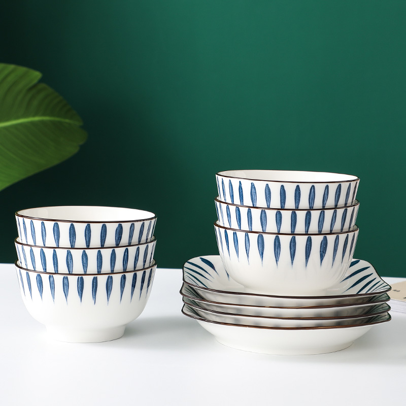 Wind Cutlery Sets Bowls Home Minimalist Bowls Day Style Nordic Mesh Red Ins Wind Personality Genesis Pasta Bowl Bubbling Noodles Bowl