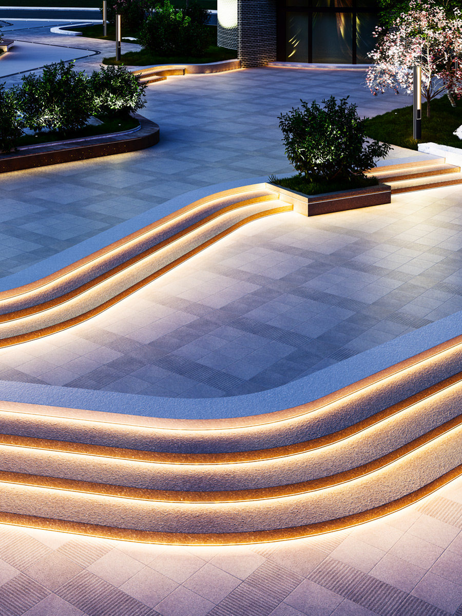 Waterproof lamp with low pressure 24v ultra bright outdoor bright led ultra-bright landscape billboard to decorate recessed light strip