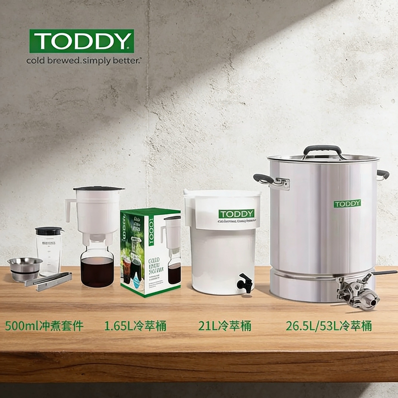 Toddy American Cold Brew Coffee Barrel Pot Tea Ice Brew Drip Filter Cotton Paper Extra Large Commercial Use