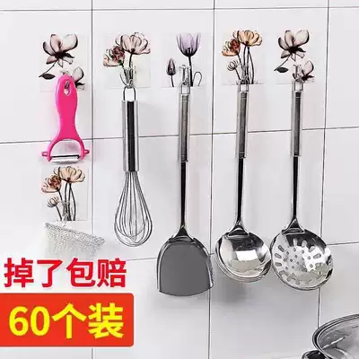 ??Pylons Combined clothes hooks Strong sticky hooks for powder room kitchen hooks Fishing use wall stickers on the roof