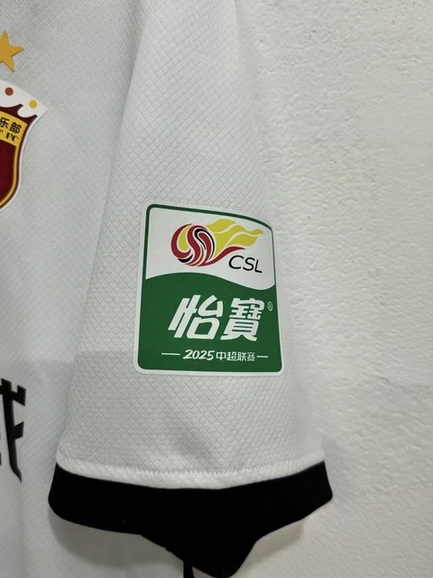 2025 Chinese Super League Shanghai Harbor away jersey Wu Lei Leonardo Kuai Jiwen cheering uniform training uniform player version