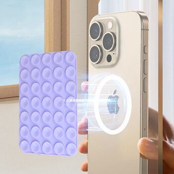 Creative portable glass bathroom wall suction cup