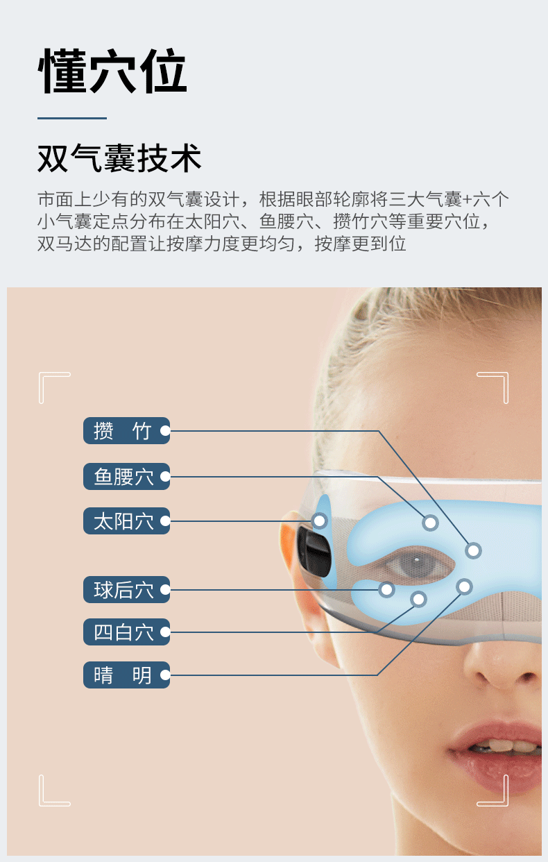 乐扣乐扣 智能眼部按摩仪 舒缓眼部疲劳 赶走黑眼圈 图4