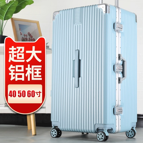 Вместительный и большой прочный чемодан, 100 дюймов, увеличенная толщина