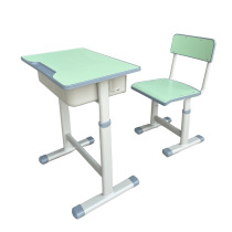 T-type green lifting and writing desk primary and middle school students class table and chairs suit training desk coaching class desk suits