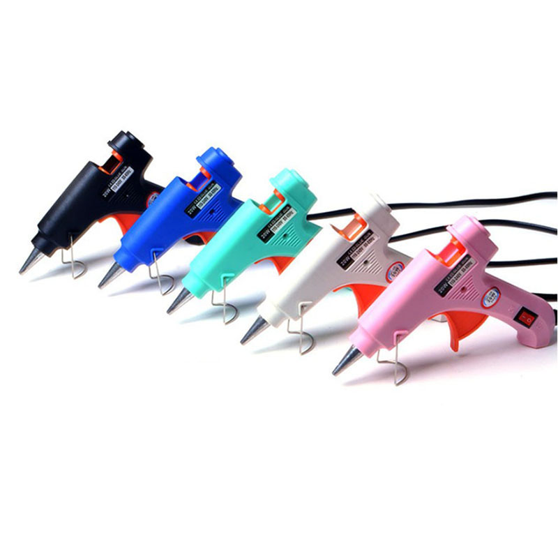 Hot melt adhesive gun DIY hair accessories for handmade accessories for household 20W gun high adhesion