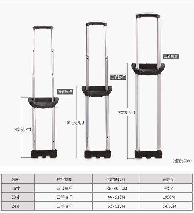 Sửa chữa hành lý phụ kiện xe đẩy xe đẩy hành lý phụ kiện hành lý vali hành lý xe đẩy xử lý trường hợp xe đẩy - Phụ kiện hành lý