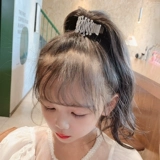 Детская заколка-крабик, милый хвостик, заколка для волос, шпильки для волос, аксессуар для волос, популярно в интернете, коллекция 2022