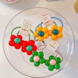 Свежий универсальный детский аксессуар для волос, детские шпильки для волос, челка, заколка для волос, в цветочек, в корейском стиле