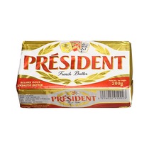 French President Light Taste Butter Block 200g Animal Fermented Butter Western Meal Cooking Fried Steak Home Baking Raw Material