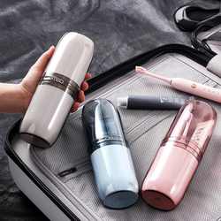 [Necessary for Business Trips] Mouthwash Cup Four-In-One Travel Wash Cup Suit Portable Toothbrush Cup for Business Trips