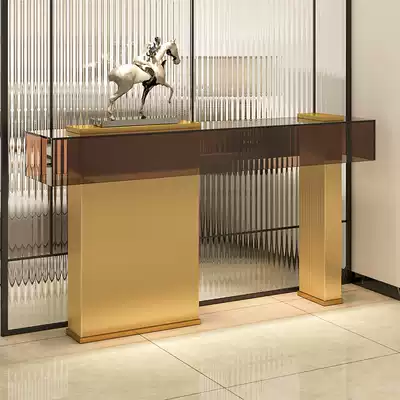 Light luxury ultra-thin porch cabinet modern simple Wall living room decoration entrance door super narrow 30cm porch table