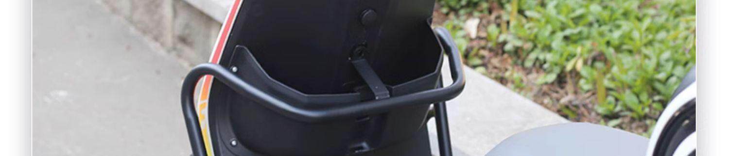 Suitable for Ninebot M95C+/N70C/M85C/F90Mm80C Front Bumper and Rear Rack for Electric Scooters and Electric Motorcycles