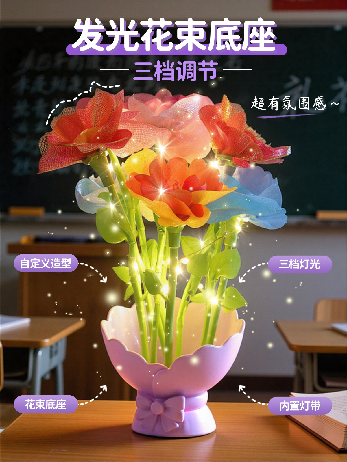 Handmade Creative Floral Machine for Flower Arrangement, Girl's Toy, Educational Pretend Play, Popular Online, Embossing Machine, Birthday Gift