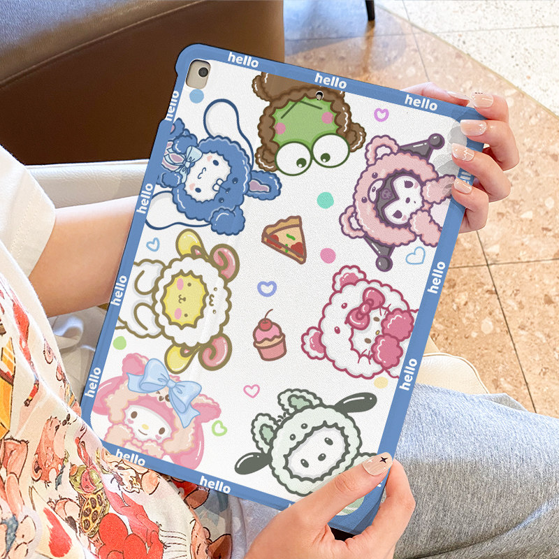 Apply Huawei matepadpro protective sleeve 2023 new matepad11 flat shell air11 5 inch pen slot SE10 4 Animals Gathering m6 Book