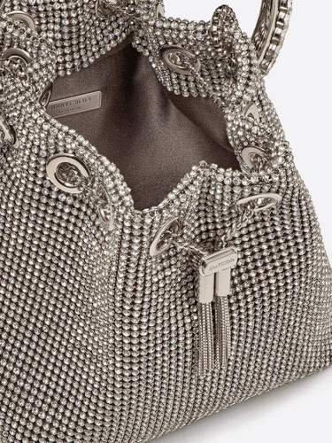 [Двойная 11 предварительная покупка] [Белый олень в том же стиле] Женская хрустальная сумка JIMMY CHOO/BON BON JC