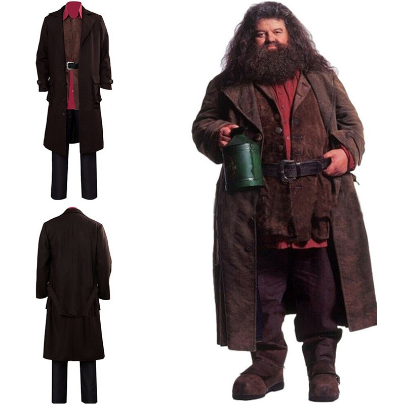 In-Stock Hagrid Cosplay Costume Hogwarts Professor Cosplay Outfit Snape Hagrid Suit