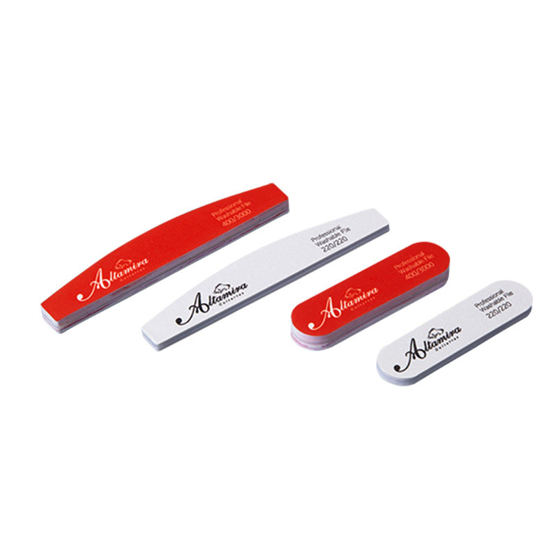 Nail File (Polishing Stick)Orange White Classical Guitar Nail Polish