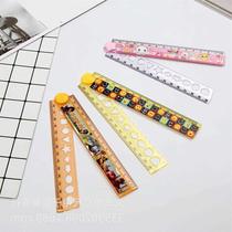 Folding ruler 30cm ruler straight ruler folding ruler holida