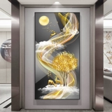 Elk Fortune Tree 5D Diamond Diamond Brimble Brimb