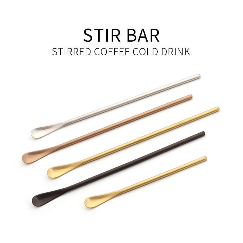 Coffee stirring stick cute dig spoons Cosmetic Powder Bottom liquid pick up the long handle of the eye cream skin-care products to take out the trial bag