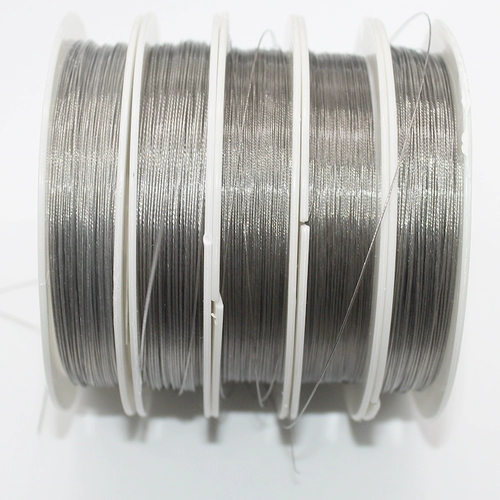 Плетеная медная стальная проволка ручной работы, шелковые нитки, аксессуар, плетеные серьги, китайская шпилька, «сделай сам»